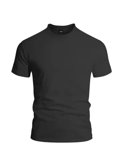 Men'S Fashion Casual Simple Solid Color Short Sleeve T-Shirt
