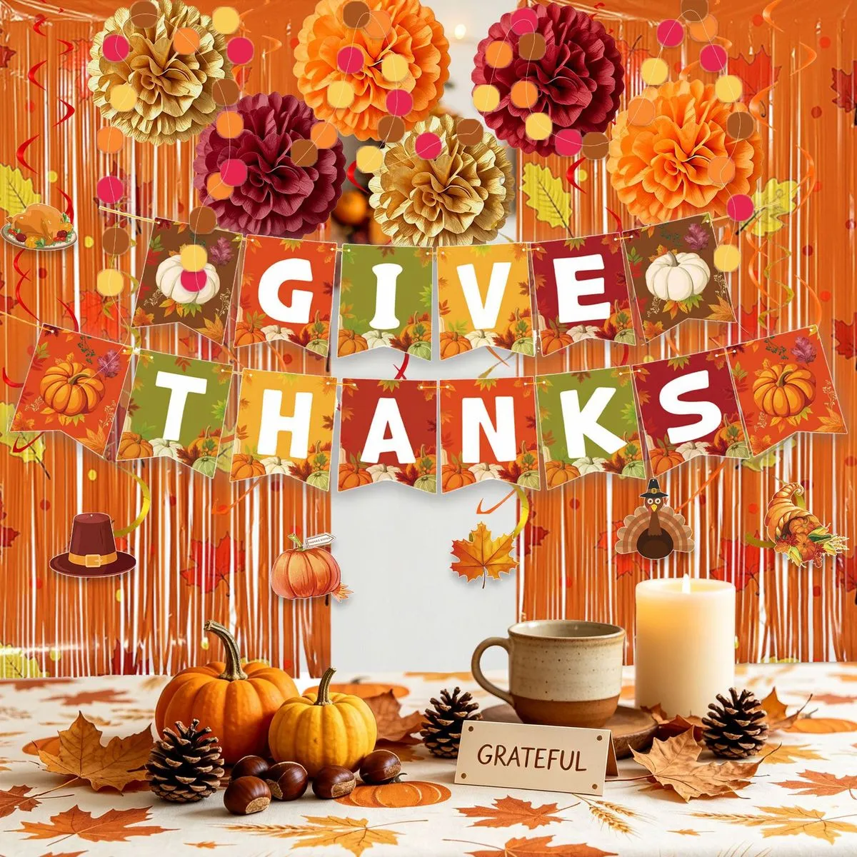Thanksgiving Theme Party Decoration