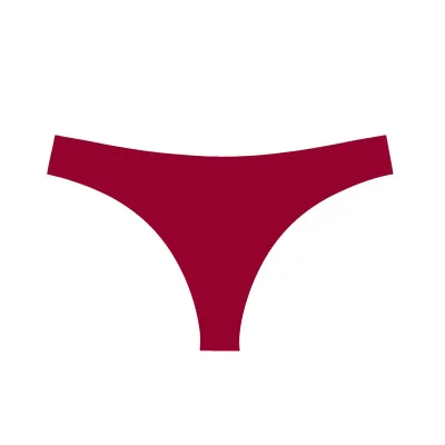 Women Fashion Sexy Seamless Ice Silk Breathable Thong