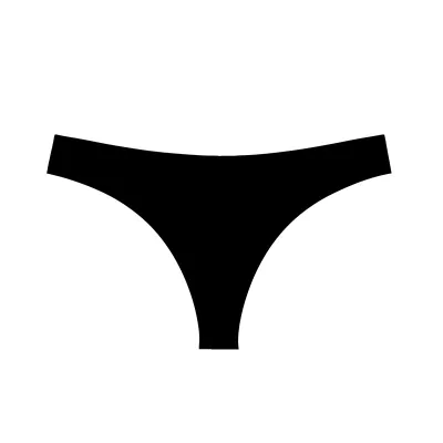 Women Fashion Sexy Seamless Ice Silk Breathable Thong