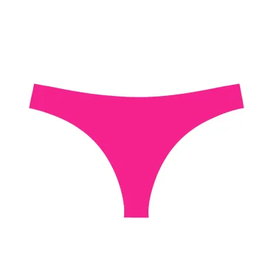 Women Fashion Sexy Seamless Ice Silk Breathable Thong