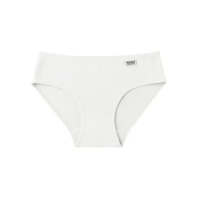 Women Fashion Solid Color Low Waist Breathable Cotton Underpants