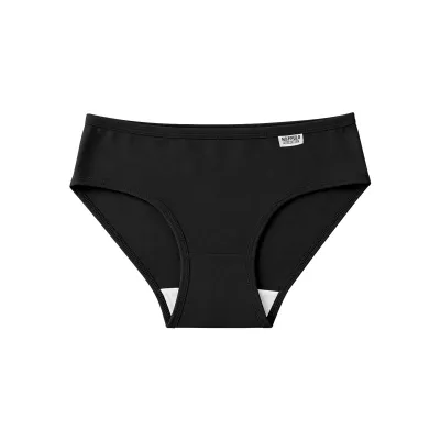 Women Fashion Solid Color Low Waist Breathable Cotton Underpants