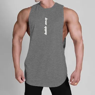 Men'S Fashion Casual Summer Printed Round Neck Sleeveless Tank Top