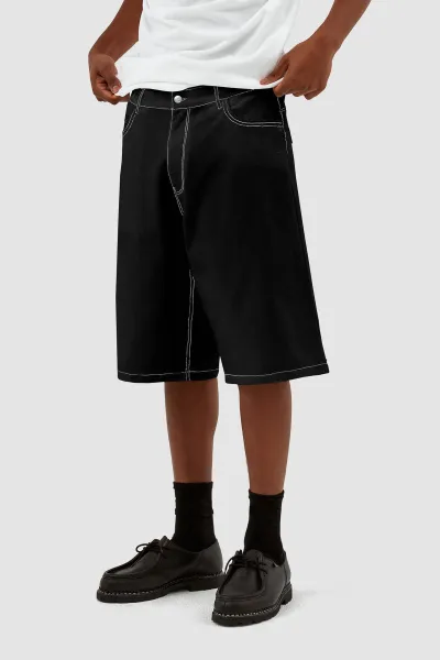 Men'S Fashion Casual Straight Denim Shorts