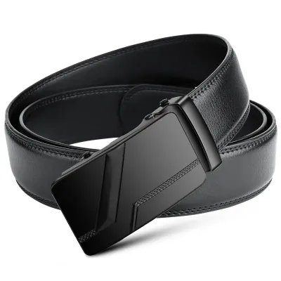 Men'S Fashion Casual Automatic Buckle Belt