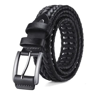 Men'S Fashion Casual Hand-Woven Belt