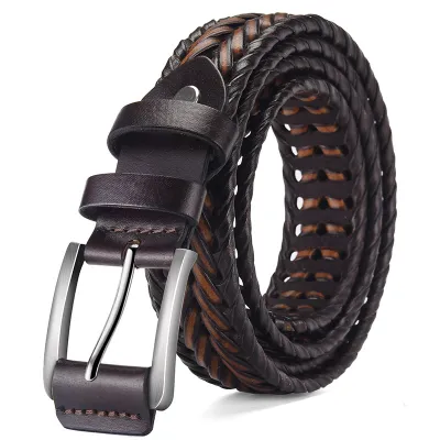 Men'S Fashion Casual Hand-Woven Belt