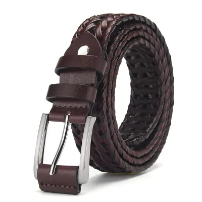 Men'S Fashion Casual Hand-Woven Belt