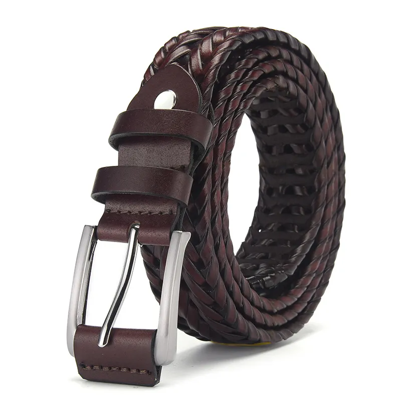 Men'S Fashion Casual Hand-Woven Belt