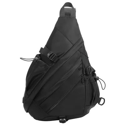Bolso de pecho para hombre, informal, de gran capacidad, para actividades al aire libre y equitación.