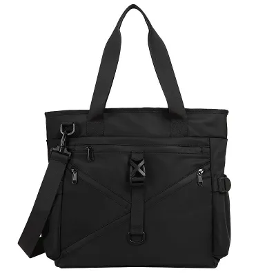 Bolso bandolera sencillo de color liso para hombre, estilo casual y moderno.