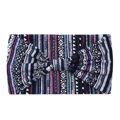 Women Fashion Casual Boho Wide-Brimmed Knotted Headband