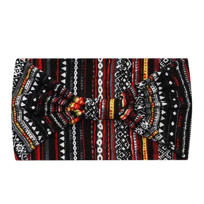 Women Fashion Casual Boho Wide-Brimmed Knotted Headband