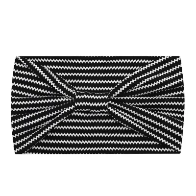 Women Fashion Casual Boho Wide-Brimmed Knotted Headband