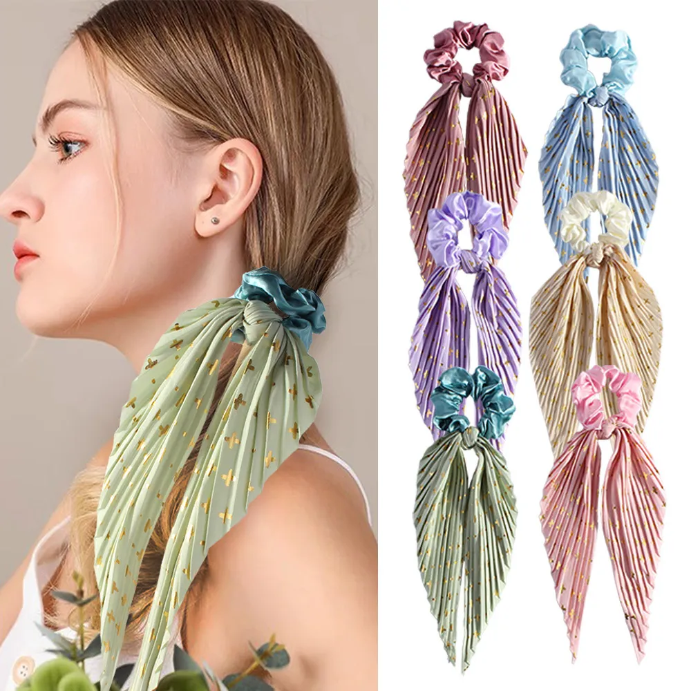 Women Fashion Pleated Hair Band