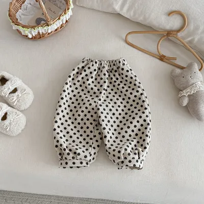Kids Girls' Fashion Autumn Winter Leopard Printed Pants
