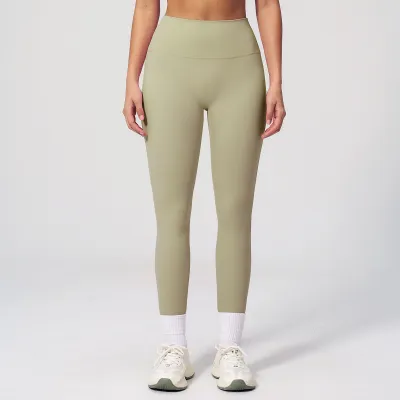 Women Yoga Solid Color High Waist Sports Leggings