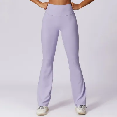 Women Outdoor Sports Solid Color Yoga Leggings