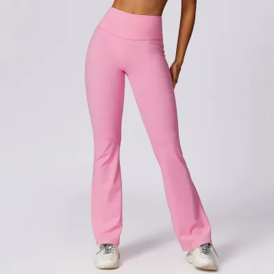 Women Outdoor Sports Solid Color Yoga Leggings