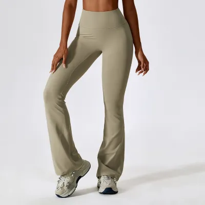 Women Outdoor Sports Solid Color Yoga Leggings