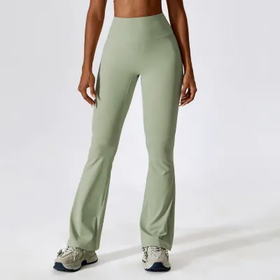 Women Outdoor Sports Solid Color Yoga Leggings
