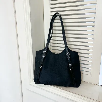 Women Fashion Casual Leopard Pu Portable Shoulder Bag
