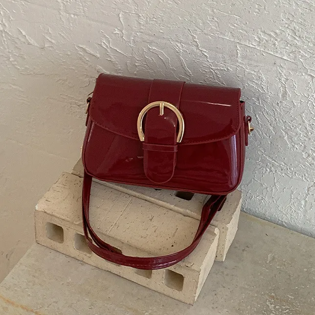 Women Fashion Casual Solid Color Shoulder Bag