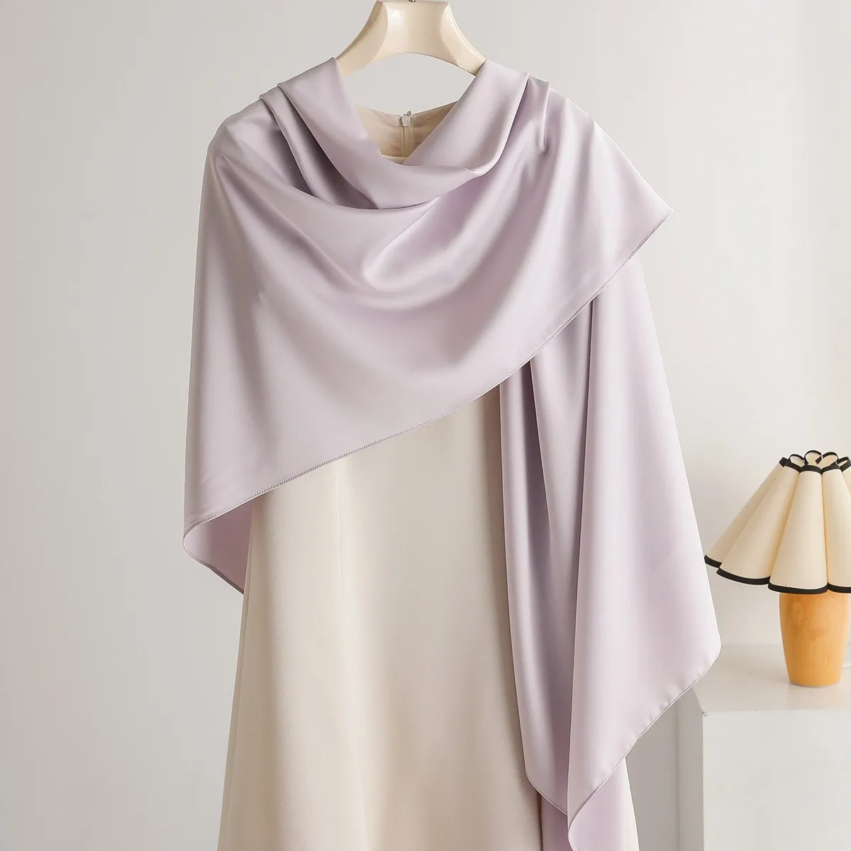 Women Fashion Casual Summer Solid Color Thin 140 Large Square Scarf