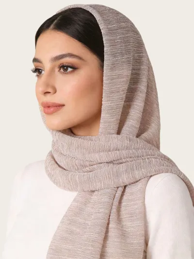 Women Fashion Casual Autumn Solid Color Hijab Scarf