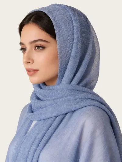 Women Fashion Casual Autumn Solid Color Hijab Scarf