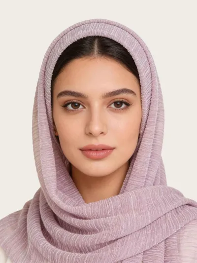 Women Fashion Casual Autumn Solid Color Hijab Scarf
