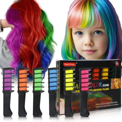 Fashion Disposable Hair Comb Colorful Hair Dye Stick