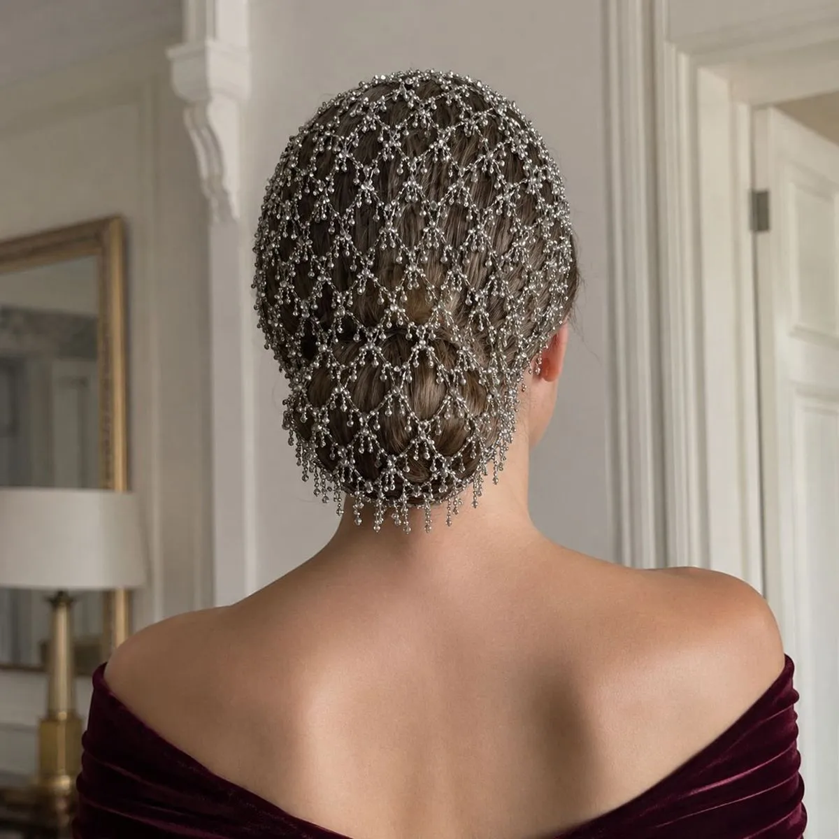Women Fashion Elegant Rhinestone Hairband Bride Hair Accessories