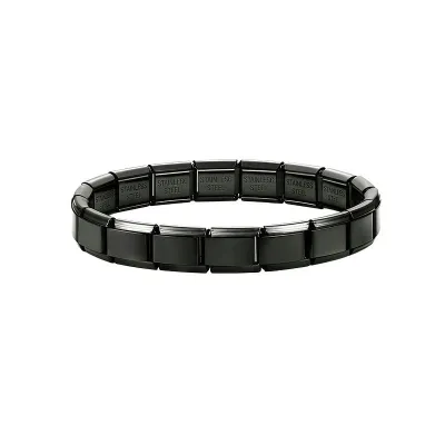 Women Fashion Simple Solid Color Assemble Elastic Bracelet