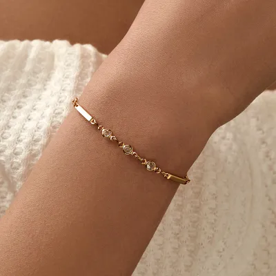 Women Fashion Simple Chain Bracelet