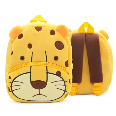 Kids Fashion Cute Cartoon Animal Plush Backpack