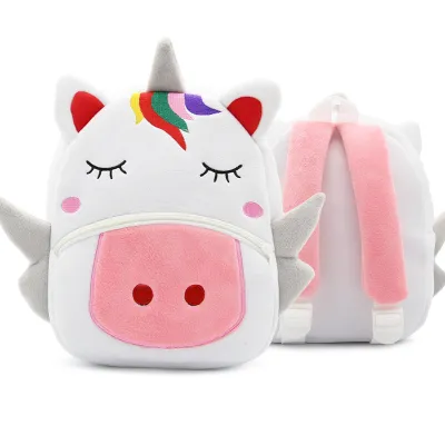 Kids Fashion Cute Cartoon Animal Plush Backpack