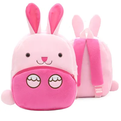 Kids Fashion Cute Cartoon Animal Plush Backpack
