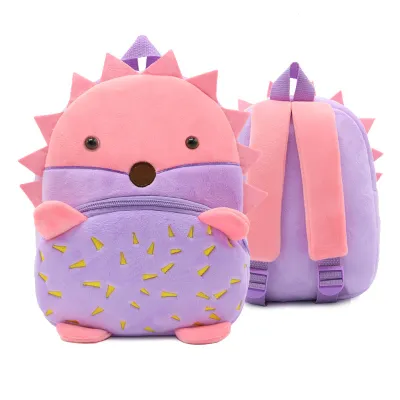 Kids Fashion Cute Cartoon Animal Plush Backpack