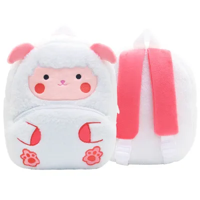 Kids Fashion Cute Cartoon Animal Plush Backpack