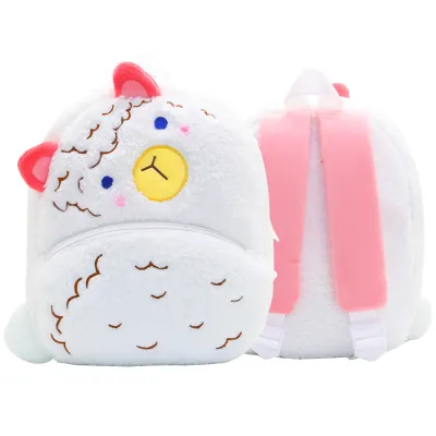 Kids Fashion Cute Cartoon Animal Plush Backpack