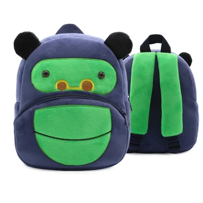 Kids Fashion Cute Cartoon Animal Plush Backpack