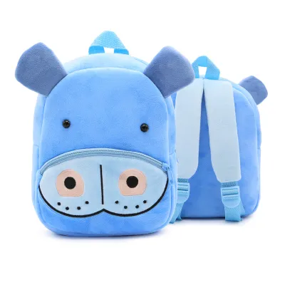 Kids Fashion Cute Cartoon Animal Plush Backpack