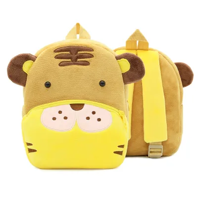 Kids Fashion Cute Cartoon Animal Plush Backpack