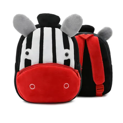 Kids Fashion Cute Cartoon Animal Plush Backpack