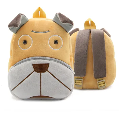 Kids Fashion Cute Cartoon Animal Plush Backpack