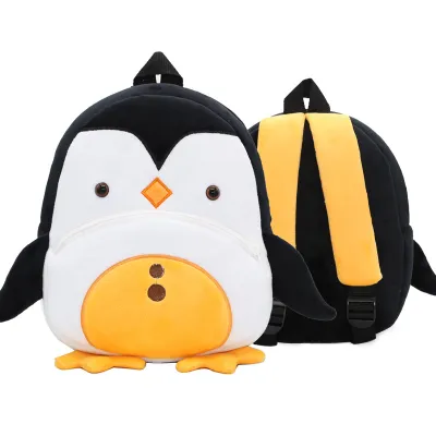 Kids Fashion Cute Cartoon Animal Plush Backpack