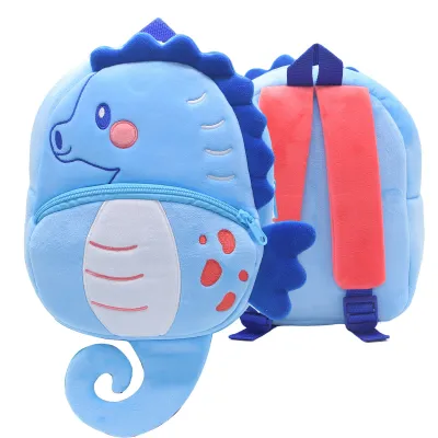 Kids Fashion Cute Cartoon Animal Plush Backpack