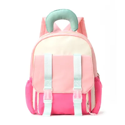 Kids Fashion Casual Color-Block Backpack